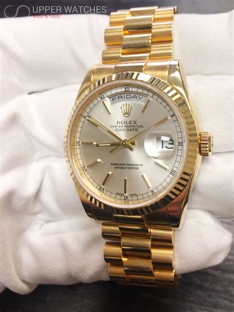 rolex day date president 118238 full gold|rolex 118238 for sale.